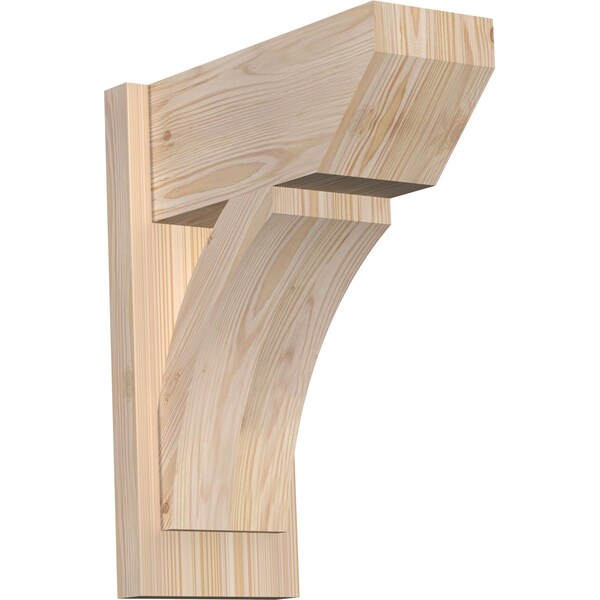 Ekena Millwork Thorton Slat Smooth Outlooker, Douglas Fir, 7 1/2"W x 16"D x 20"H OUT08X16X20THR06SDF - main